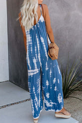 Mono con tirantes y efecto tie-dye